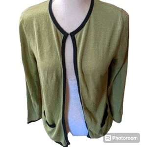 DVF Silk Assets Vintage Diane Von Furstenberg Cardigan Small
